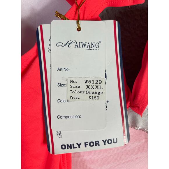 Red Swimdress 3XL One‎ Piece Tummy Control Modest Swimwear Bathing Suit - Picture 8 of 12